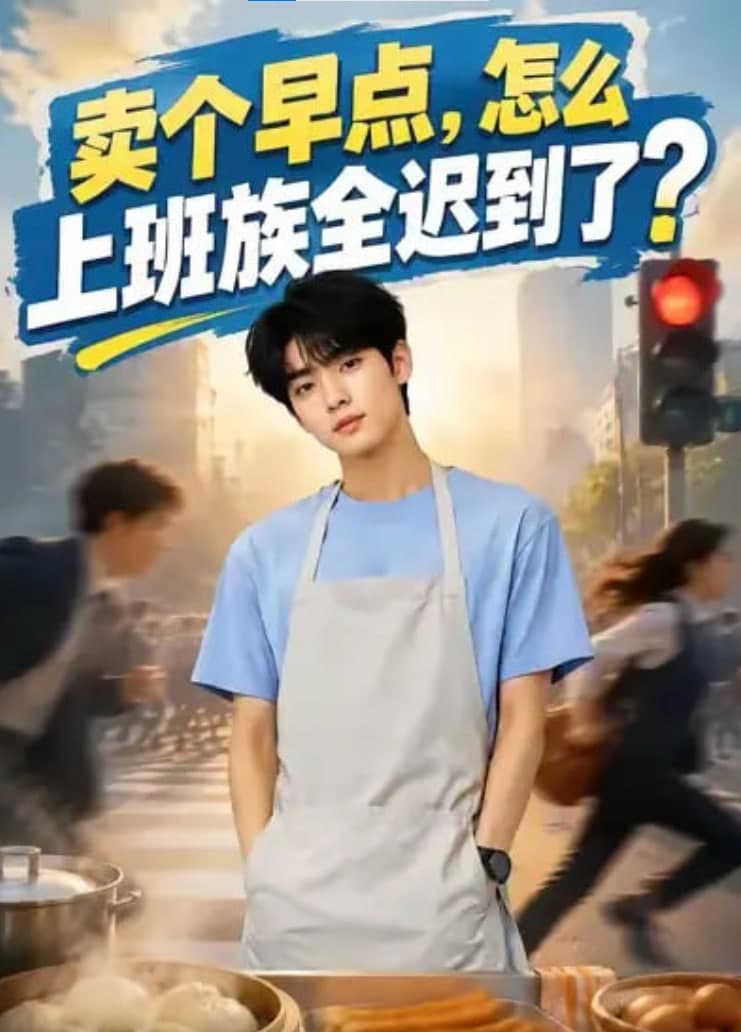 卖个早点，怎么上班族全迟到了？海报