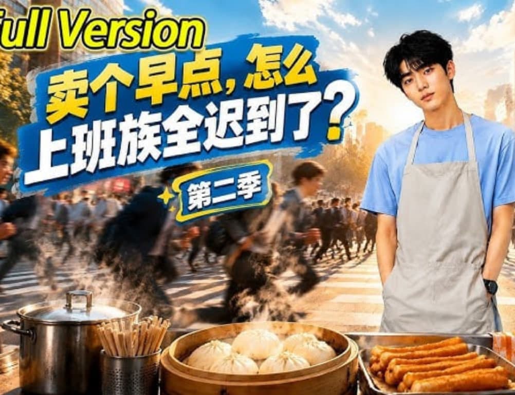 卖个早点，怎么上班族全迟到了？第二季海报