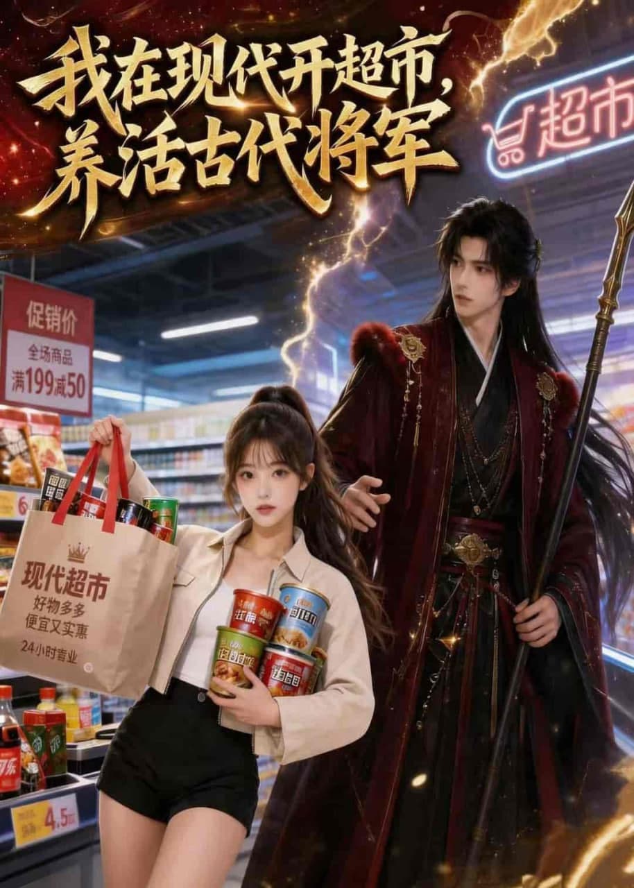 我在现代开超市,养活古代将军海报