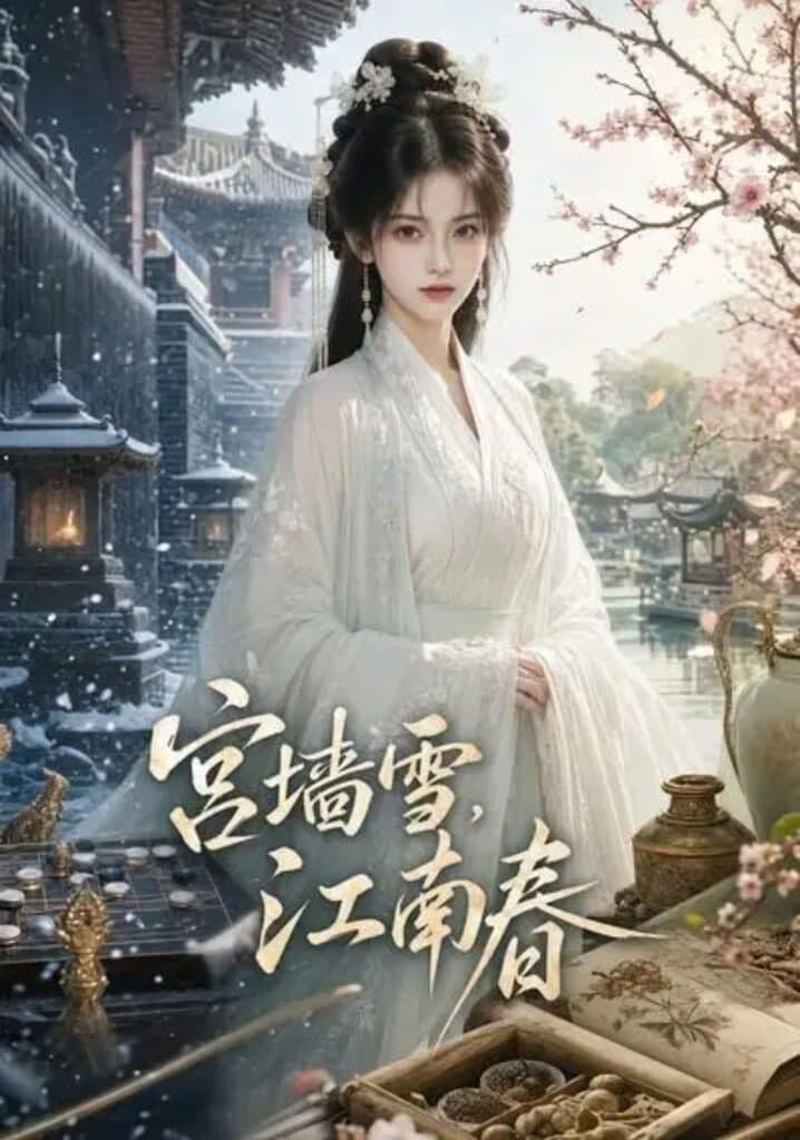 宫墙雪,江南春海报