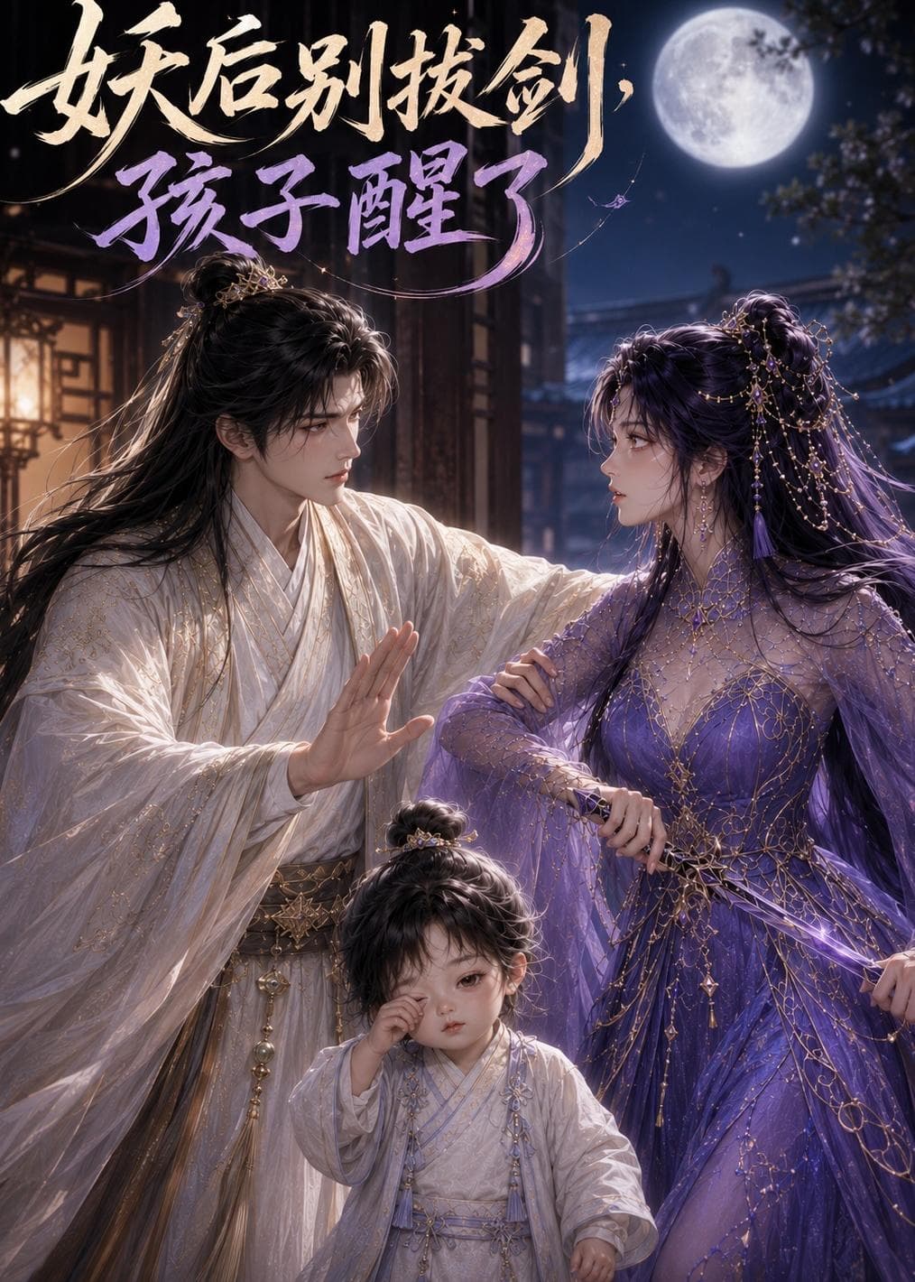 妖后别拔剑，孩子醒了海报