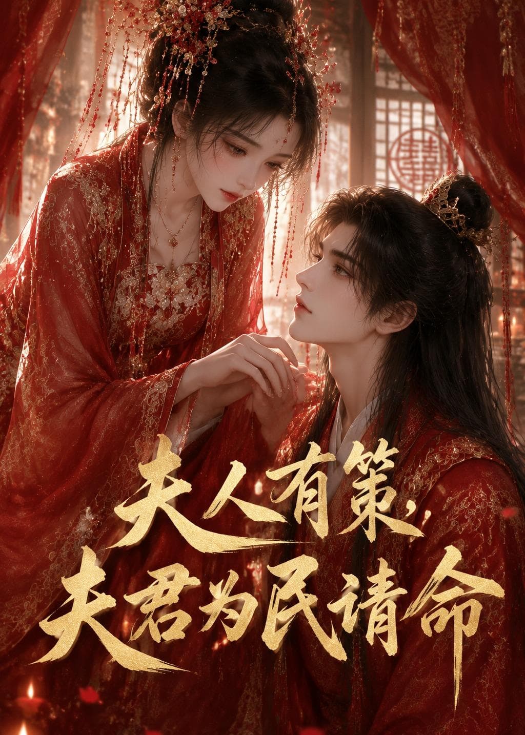 夫人有策，夫君为民请命海报