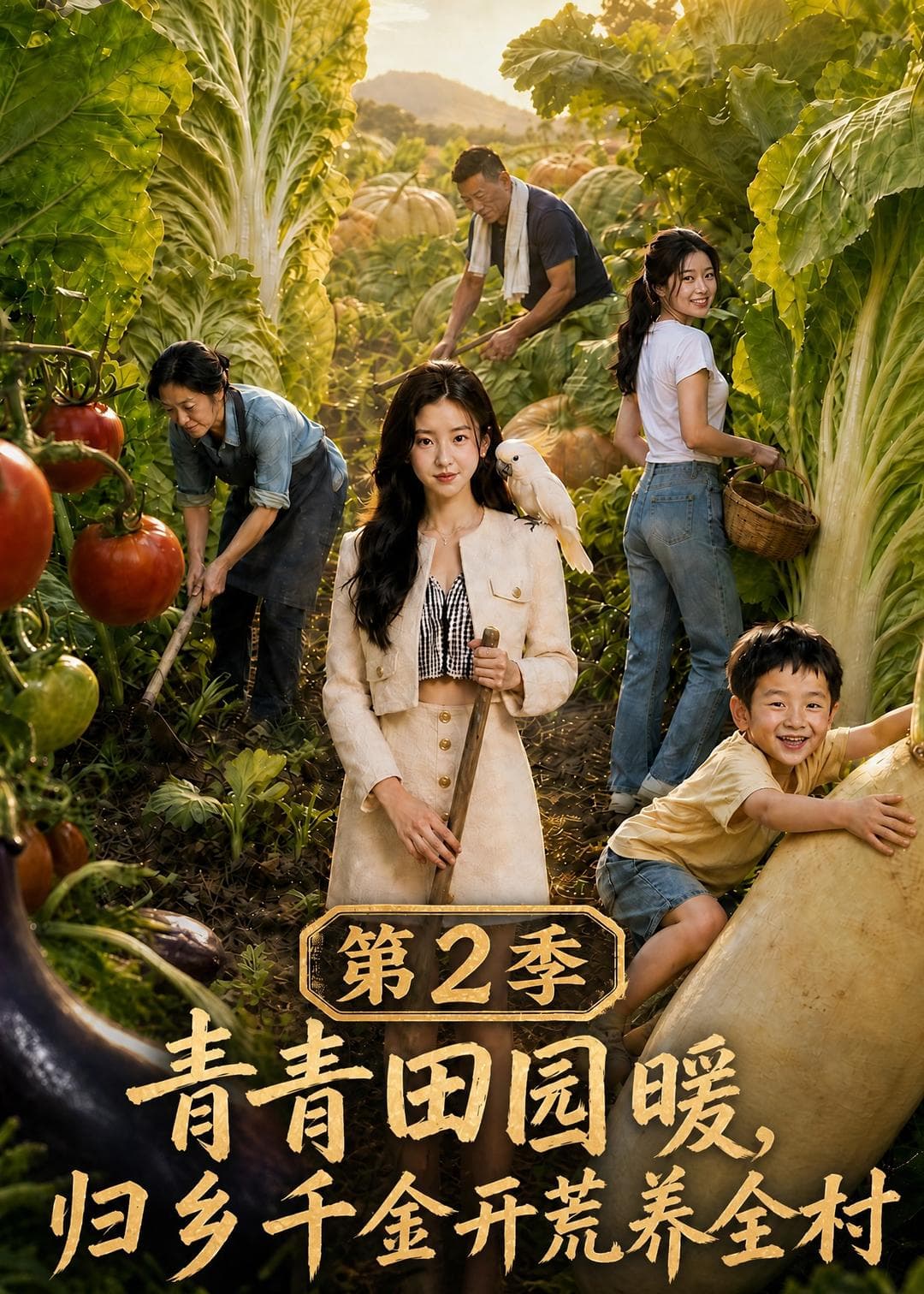 青青田园暖，归乡千金开荒养全村第二季海报