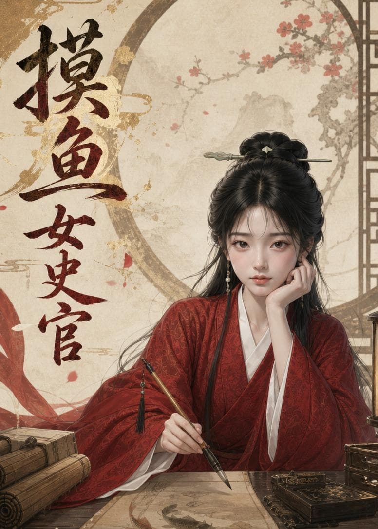 摸鱼女史官海报