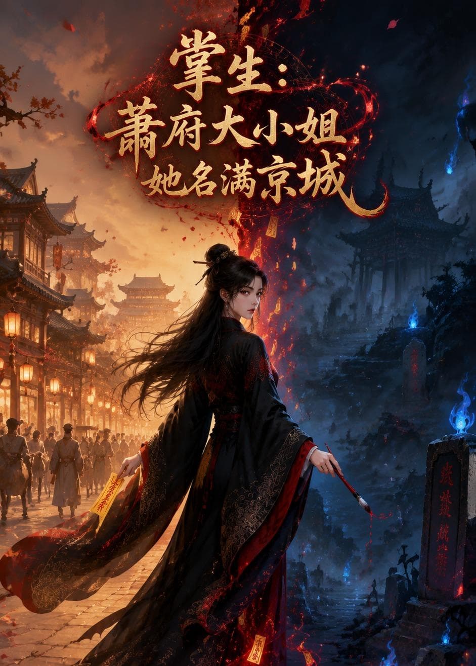 掌生：萧府大小姐她名满京城海报