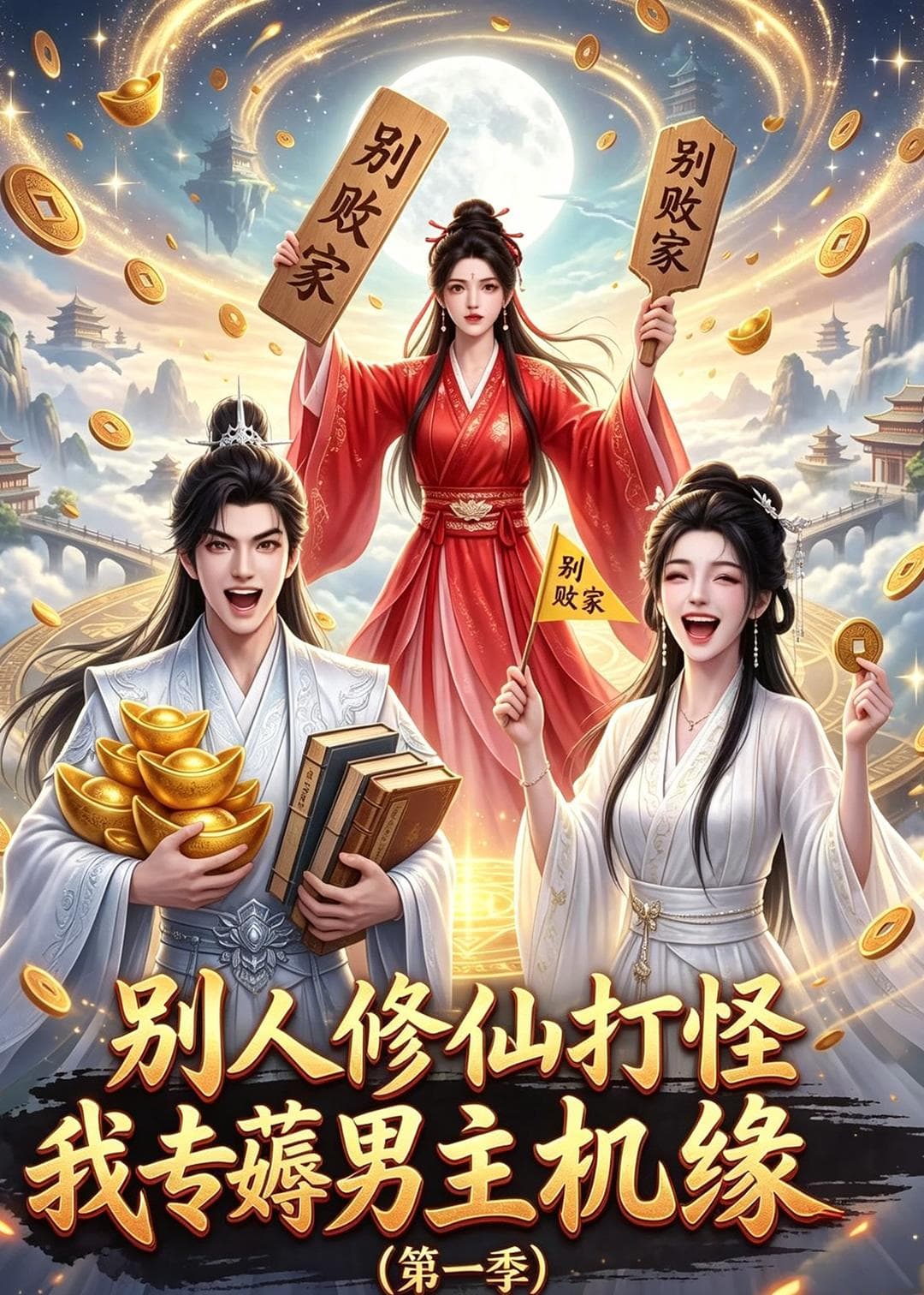 别人修仙打怪我专薅男主机缘第一季海报