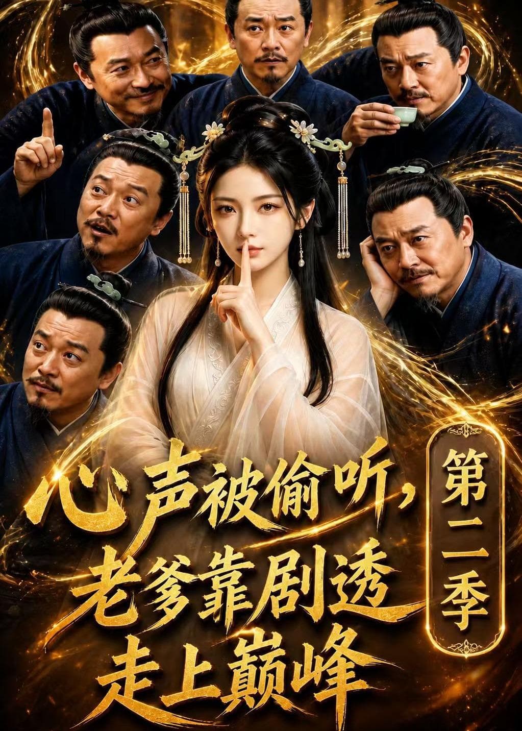 心声被偷听，老爹靠剧透走上巅峰第二季海报