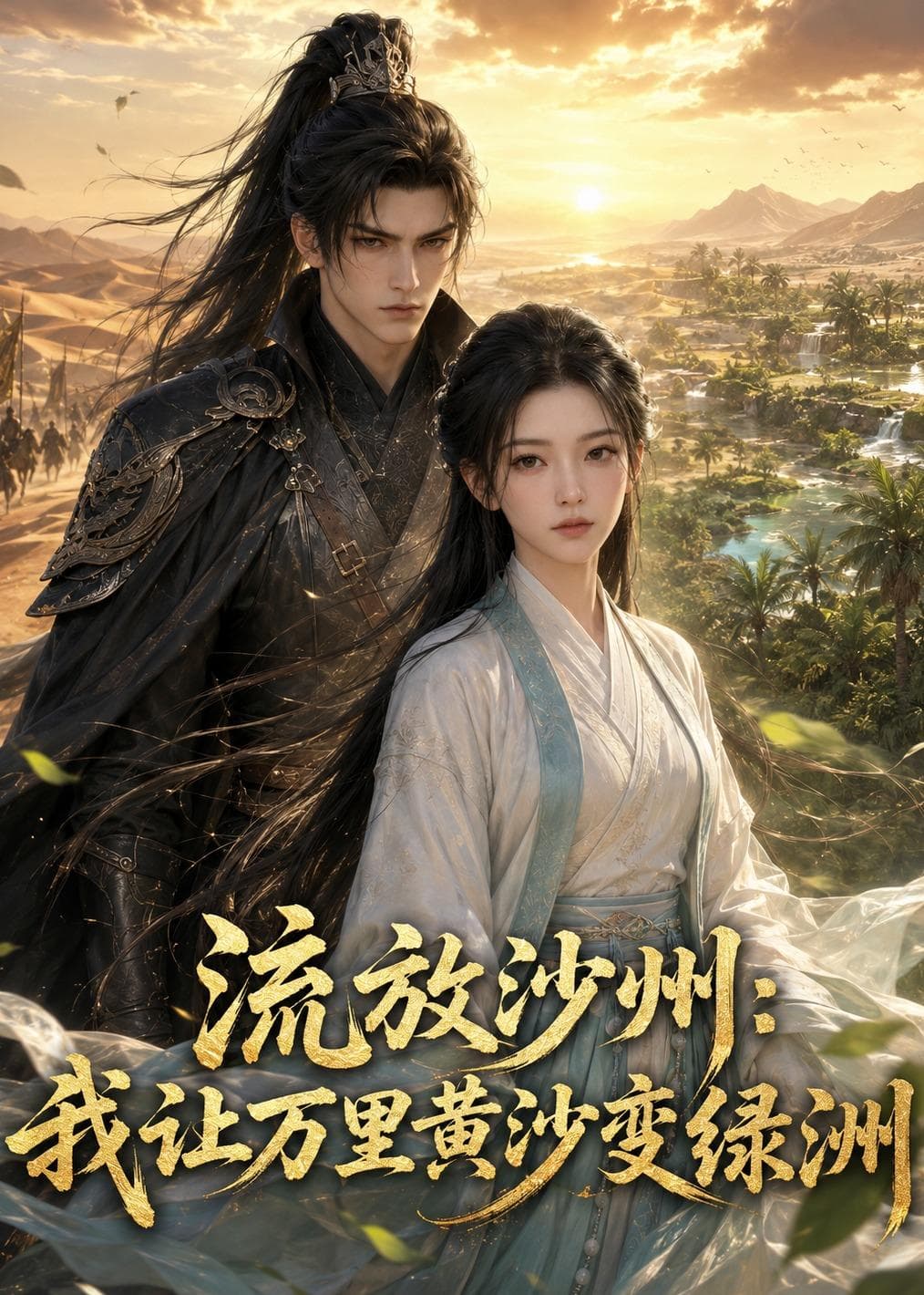 流放沙洲：我让万里黄沙变绿洲海报