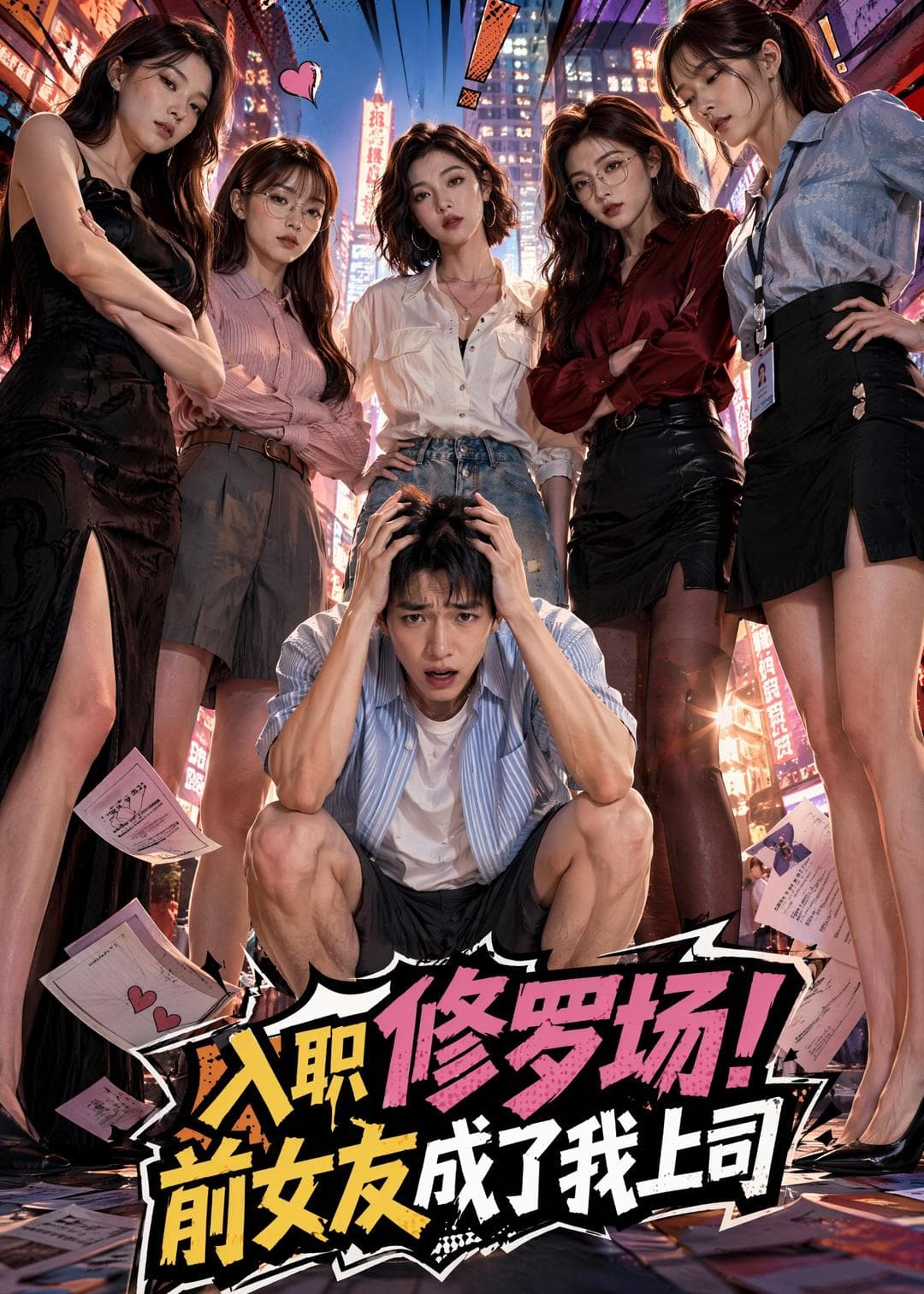 入职修罗场！前女友成了我上司海报