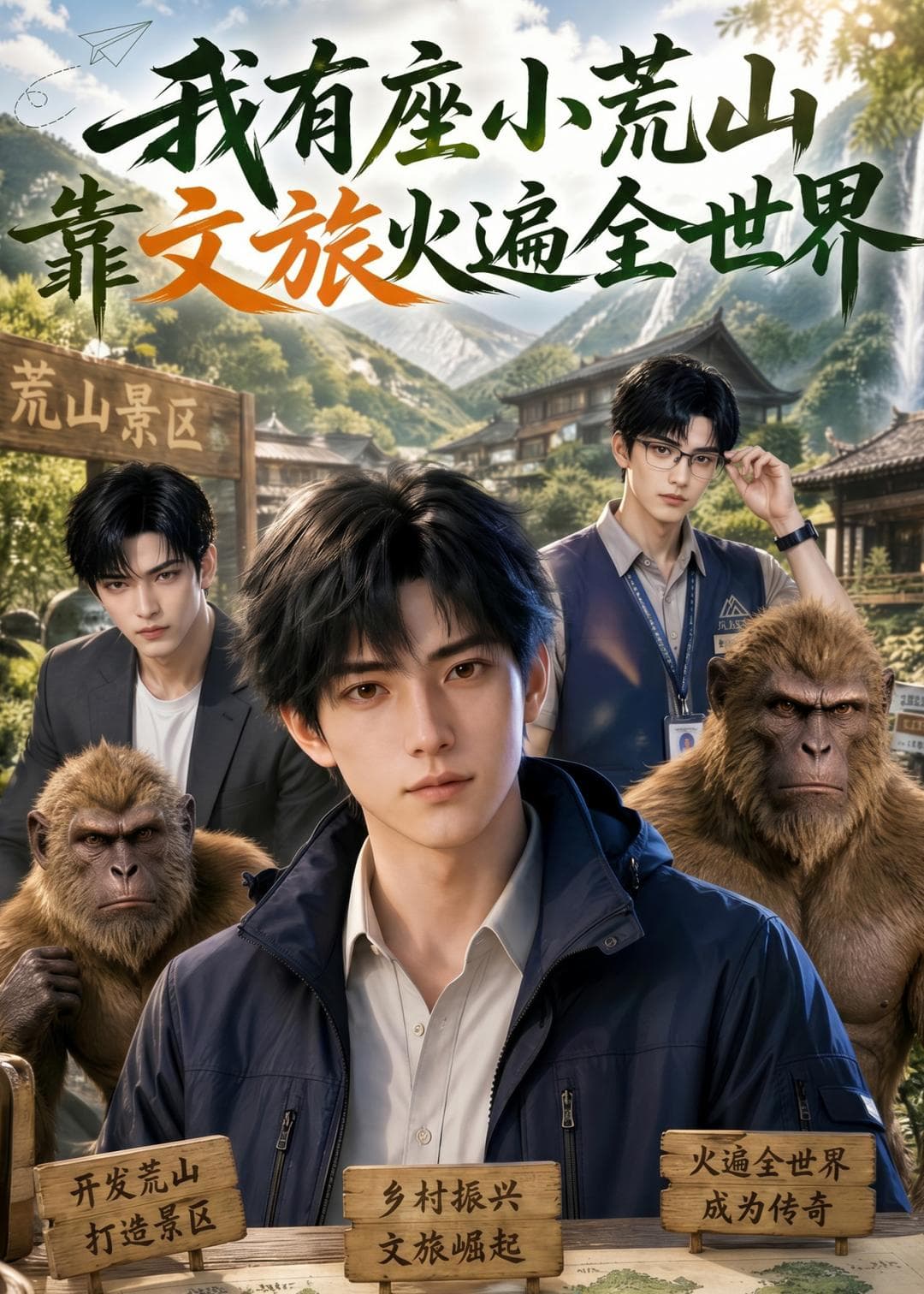 我有座小荒山靠文旅火遍全世界海报