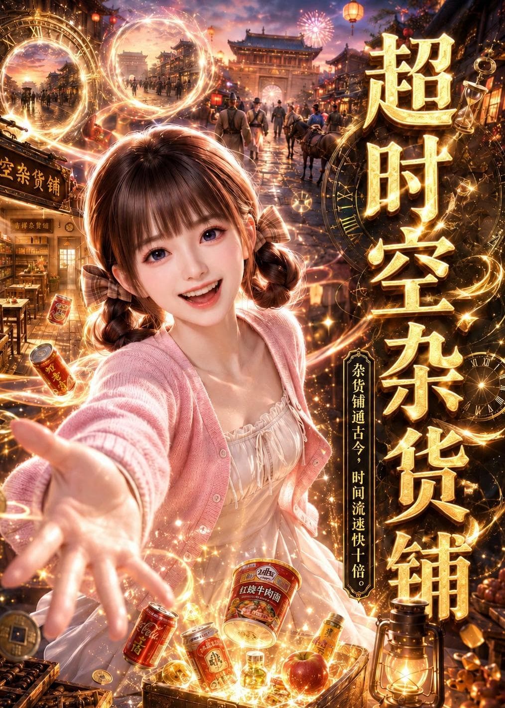 超时空杂货铺杂货铺通古今，时间流速快十倍海报