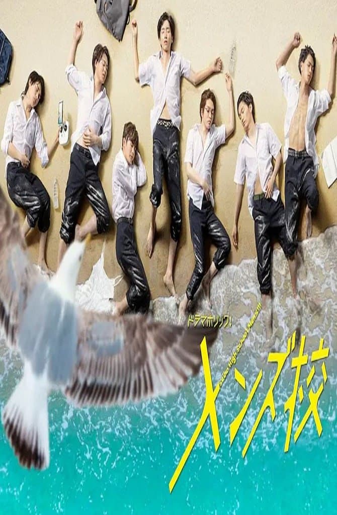 型男高中海报