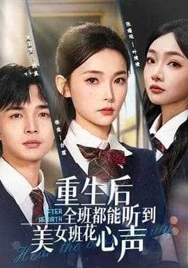 重生后全班都能听到美女班花心声海报