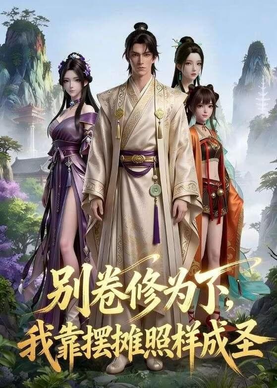 别卷修为了！我靠摆摊照样成圣海报