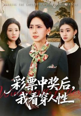 彩票中奖后，我看穿人性海报