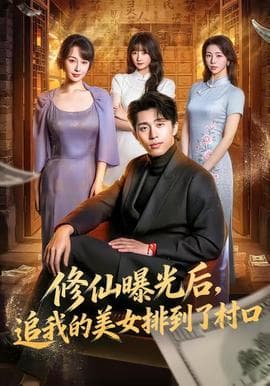 修仙曝光后，追我的美女排到了村口海报