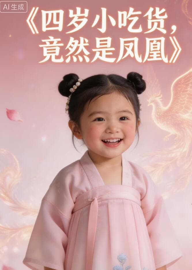 四岁小吃货，竟然是凤凰海报