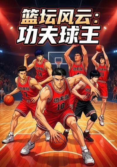 篮坛风云，功夫球王海报
