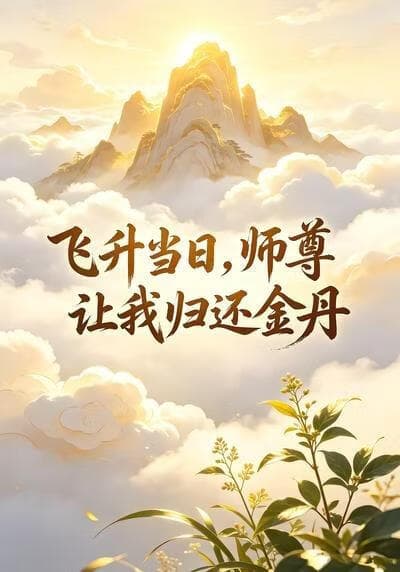 飞升当日，师尊让我归还金丹海报