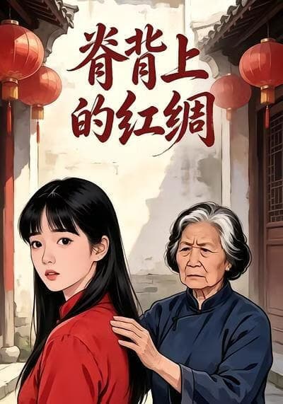 脊背上的红绸海报