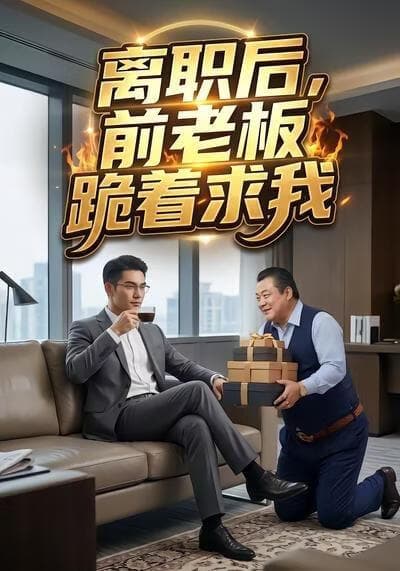离职后，前老板跪着求我海报