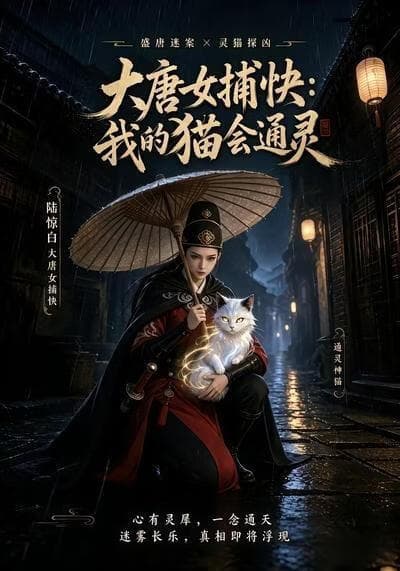 大唐女捕快：我的猫会通灵海报
