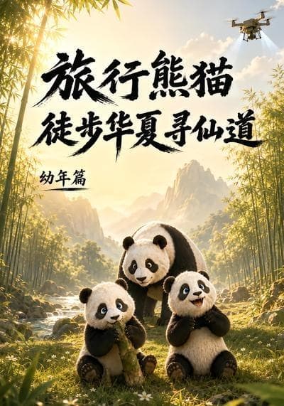 旅行熊猫：徒步华夏寻仙道幼年篇海报