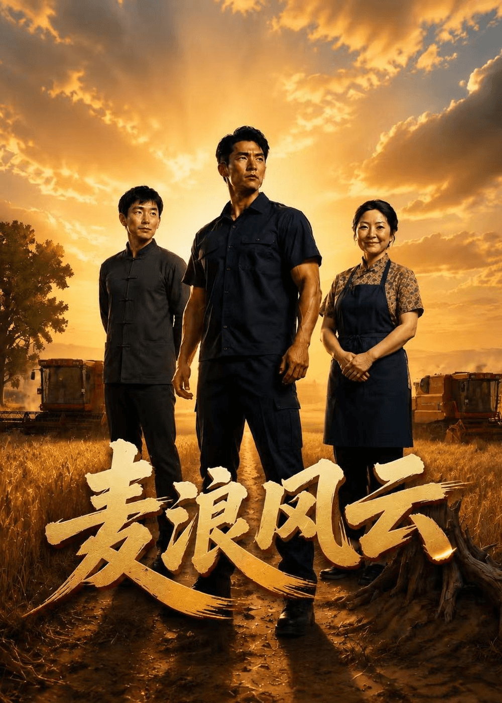 麦浪风云海报